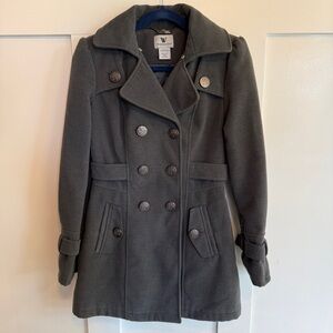 Worthington Charcoal Pea Coat